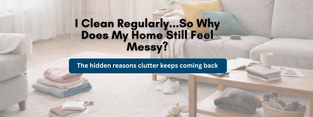 Clean Regularly, So Why Does My Home Still Feel Messy?