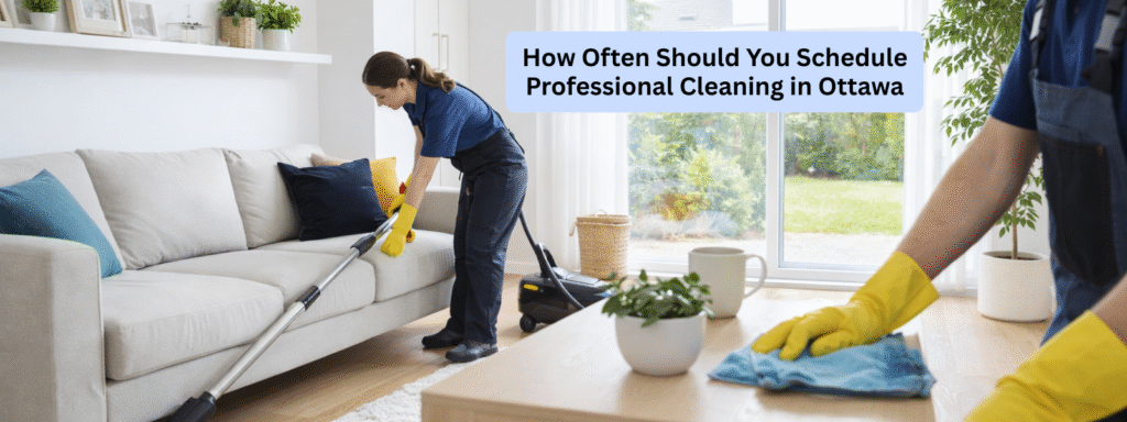 How Often Should You Schedule Professional Cleaning in Ottawa?