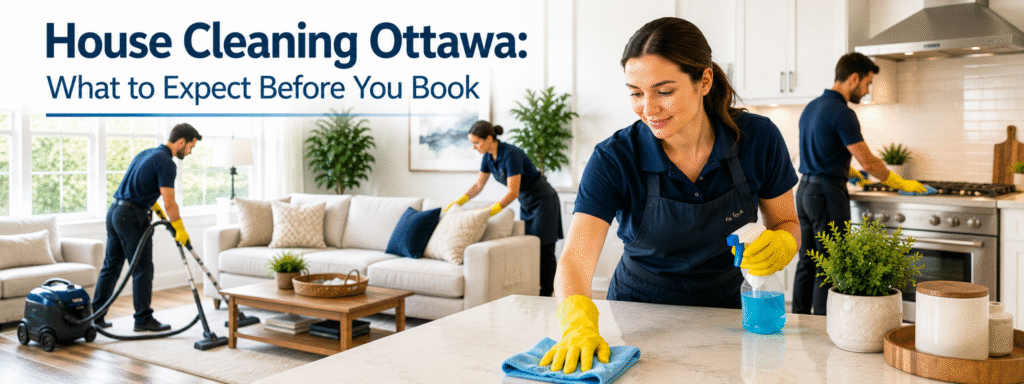 House Cleaning Ottawa: What to Expect Before You Book