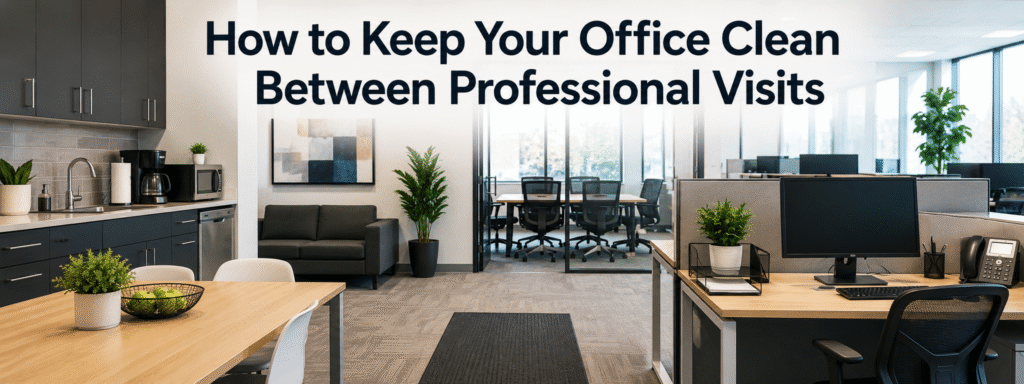 How to Keep Your Office Clean Between Professional Visits