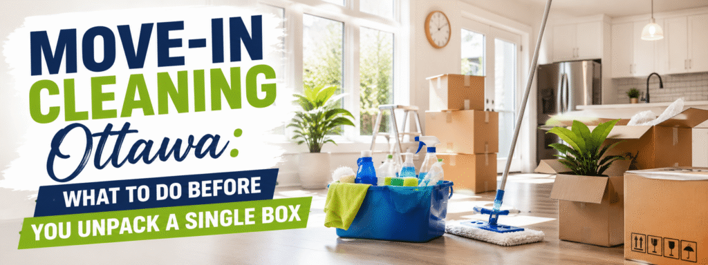 Move-In Cleaning Ottawa: What to Do Before You Unpack a Single Box