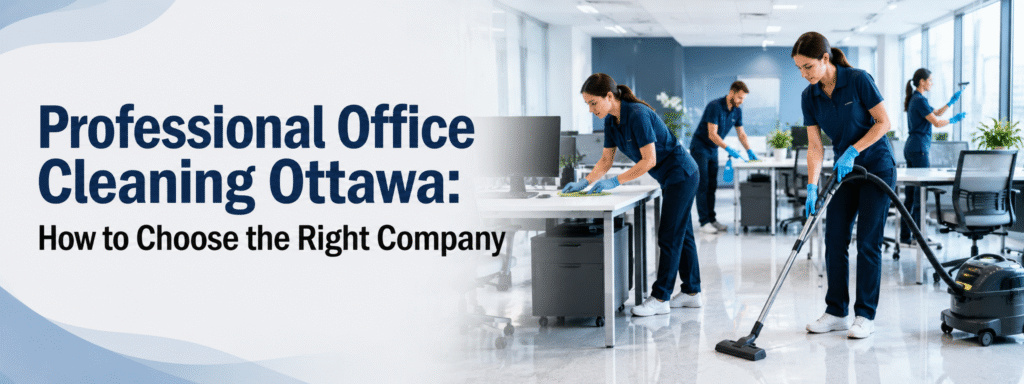 Professional Office Cleaning Ottawa: How to Choose the Right Company